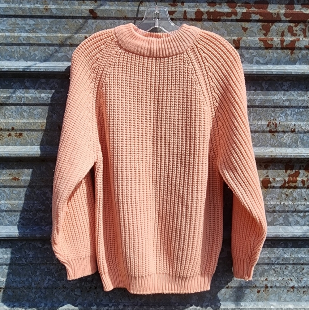 VINTAGE Knit Peach Hunt Club JcPenny Sweater